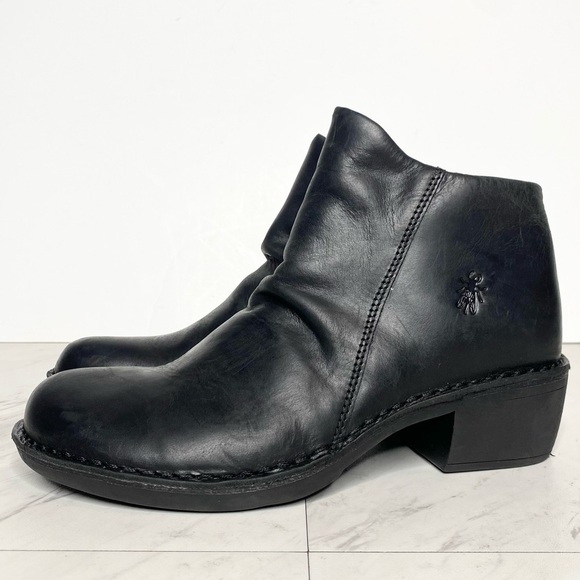 Fly London Merk Slouch Black Bootie 39 - Picture 1 of 14